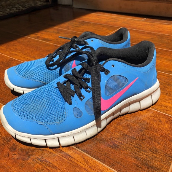 nike free run blue